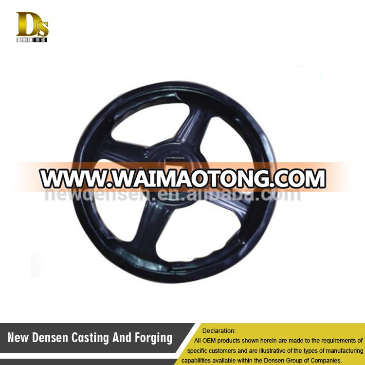 Custom Iron Casting Hand Wheel for Agricultural Machinery, Cast Iron Handwheel