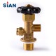 QF-35C Cheap Price Made In China Co2 Air Valve Cylinder Axial Type Valve Brass Safety Valve For Indonesia Market