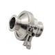 304 316L Stainless Steel Sanitary Spring Non Return Valve Stainless Steel Check Valve